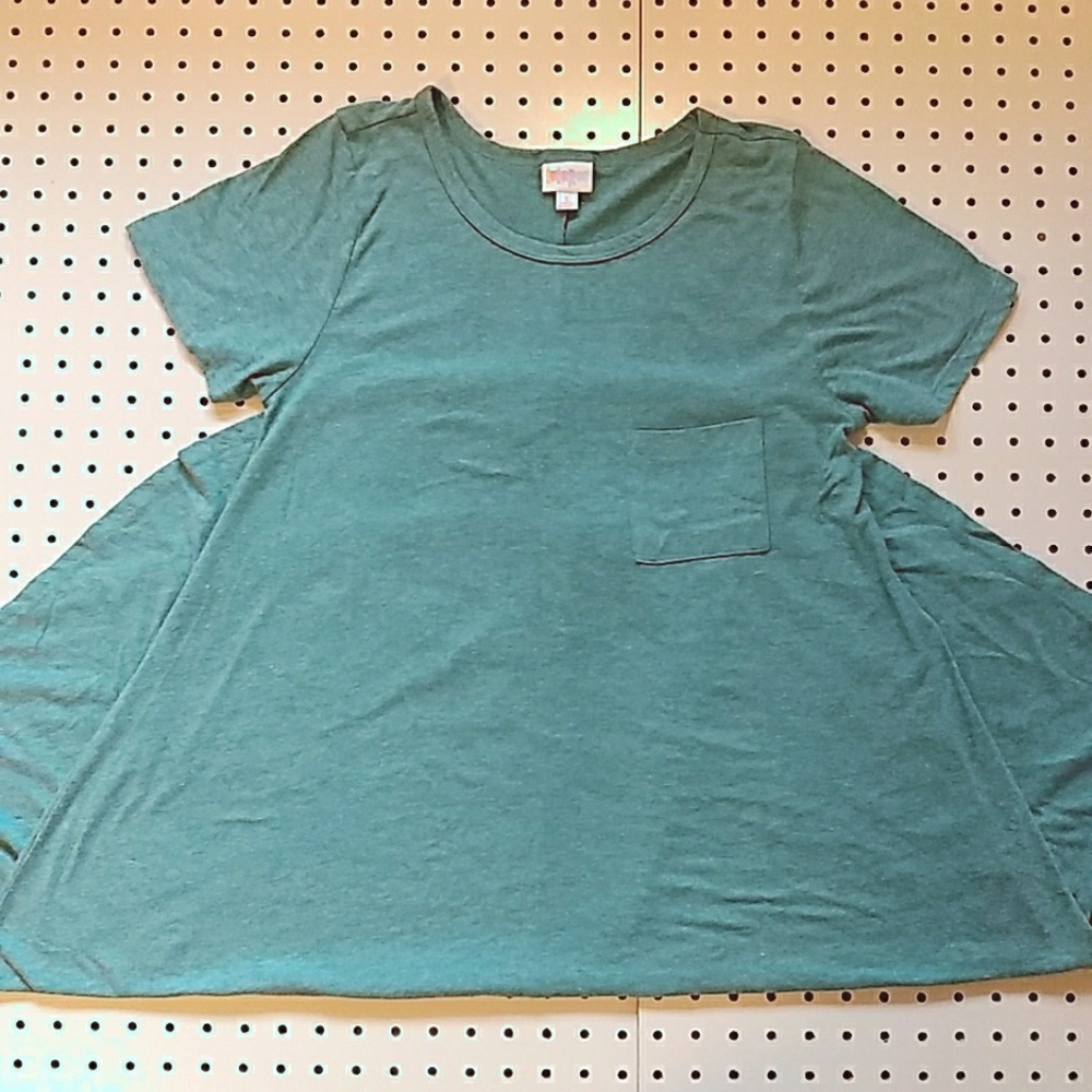 🍓 LulaRoe Scarlett Dress in Green Size Small